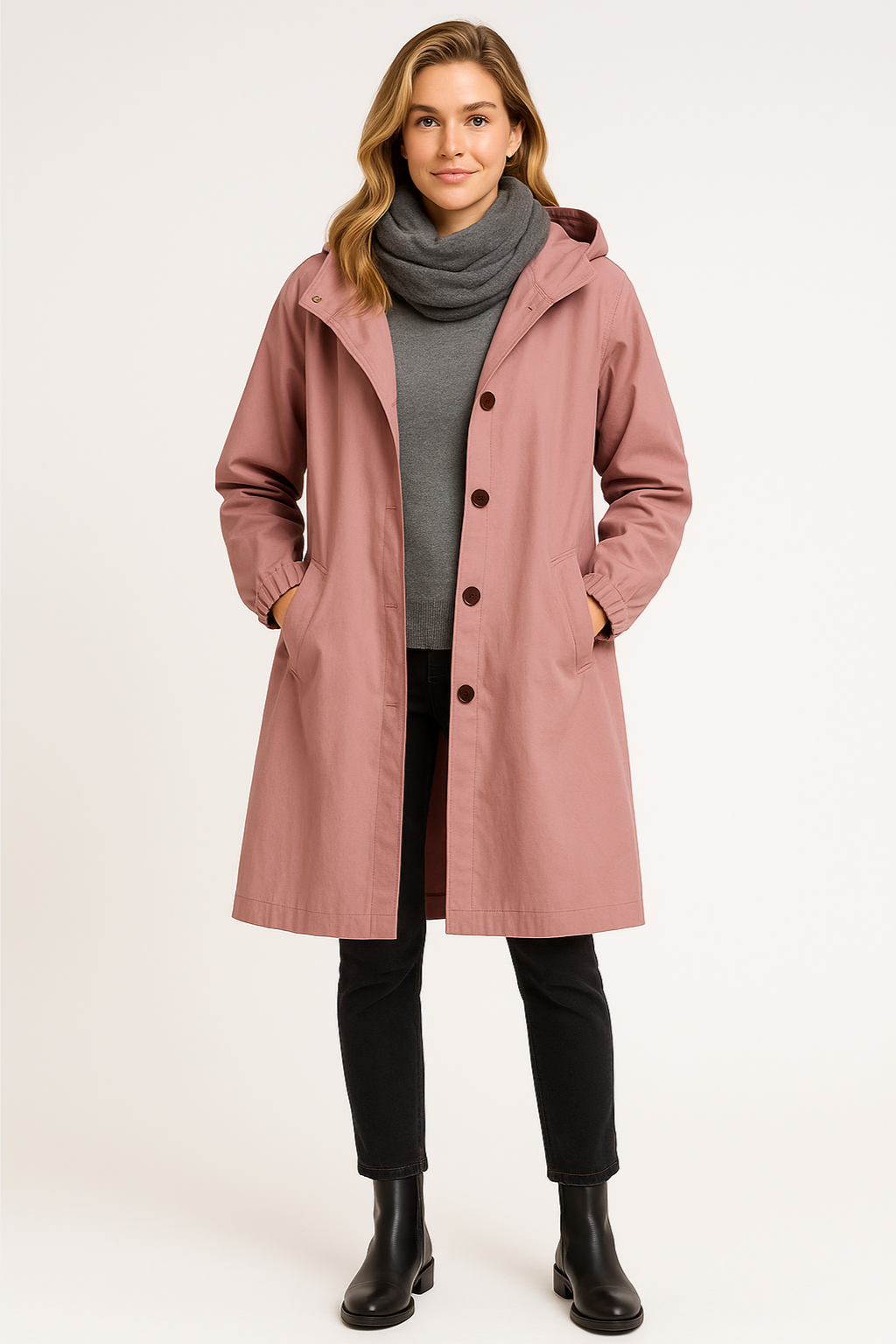 Women’s Button-Front Rain Jacket - photo 6