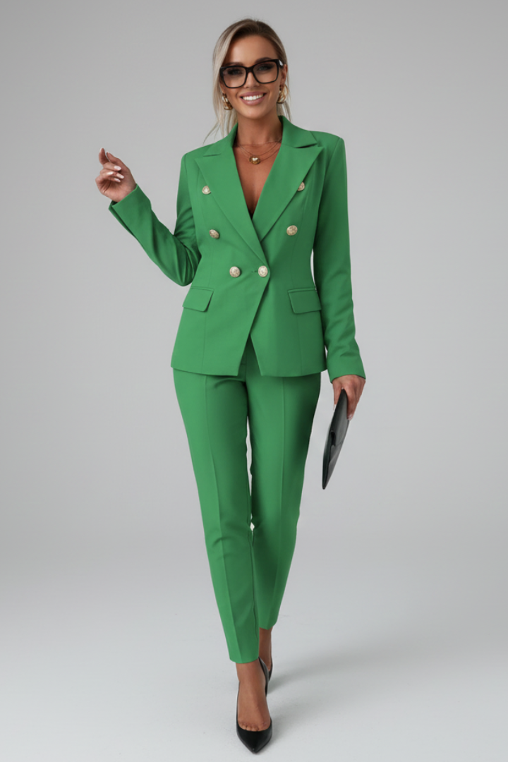 Theresine - Women's Two-Piece Suit Set with Blazer - photo 21