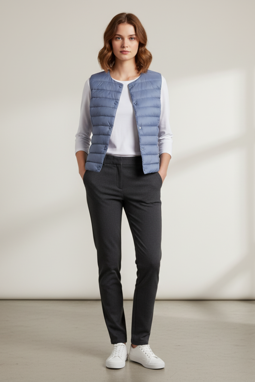 Women’s Elegant Ultra-Light Down Vest - photo 6