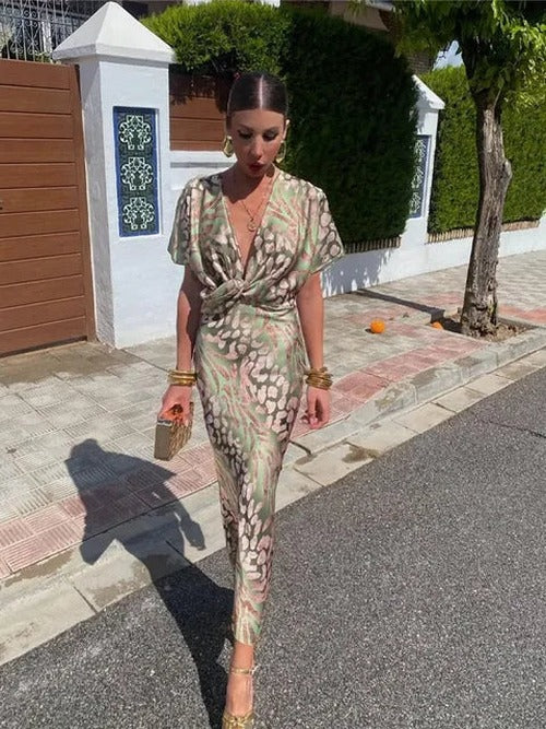 Chic Versatile Wrap Maxi Dress for Effortless Style - photo 6