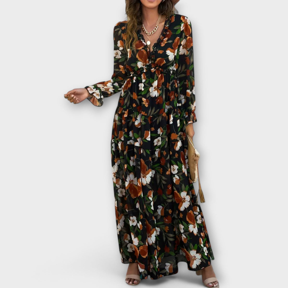 Women's Wilma™ | Floral V-Neck Maxi Dress - photo 7
