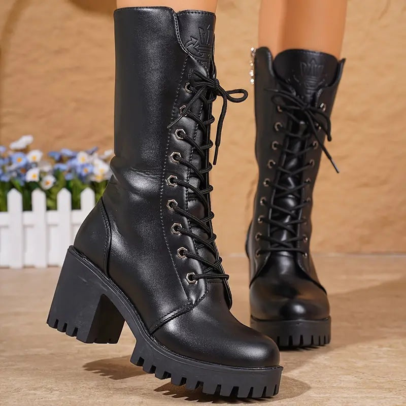 Hester - Women's Boots with Zip Front - photo 1