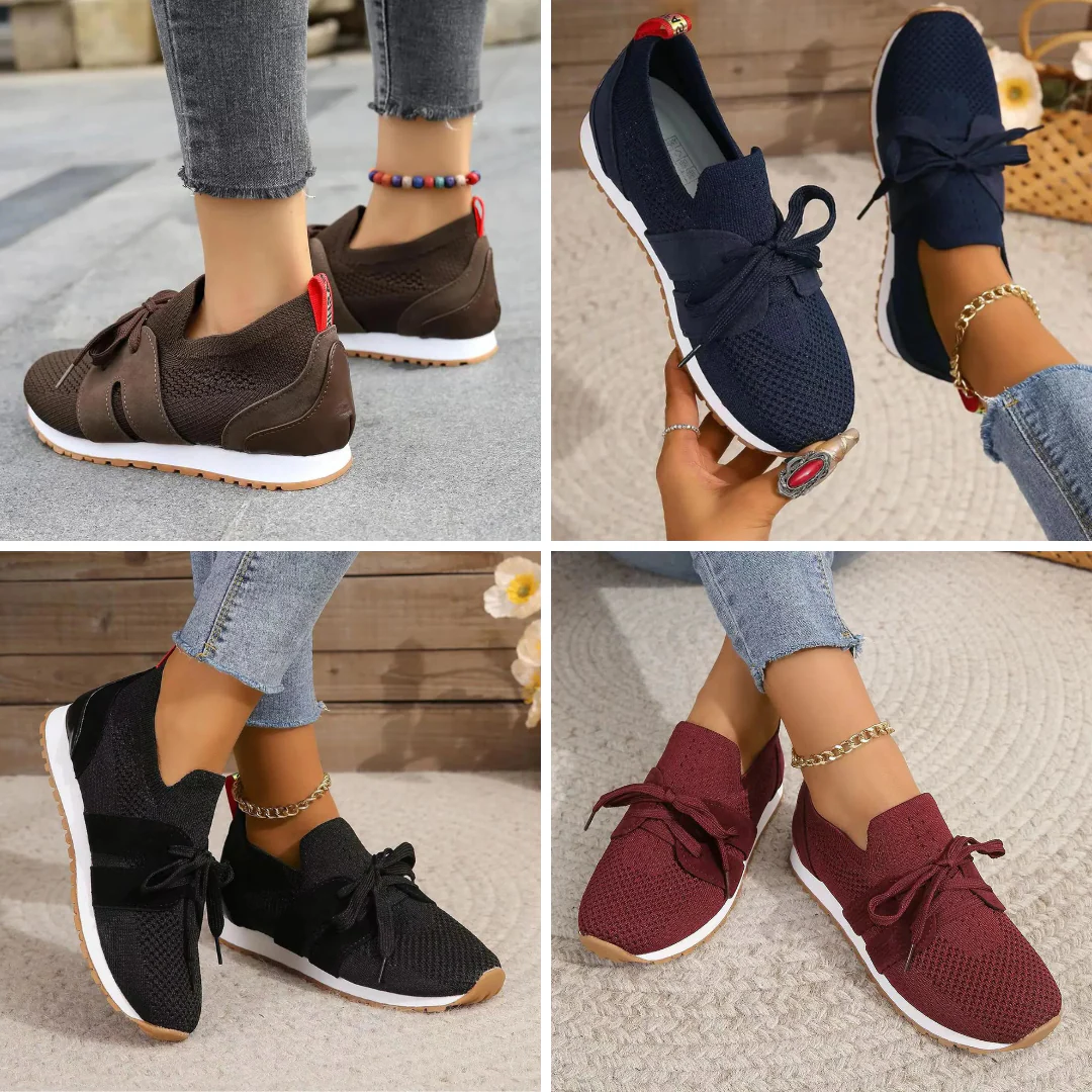 Women's Orthopedic Mesh Walking Sneakers - photo 6