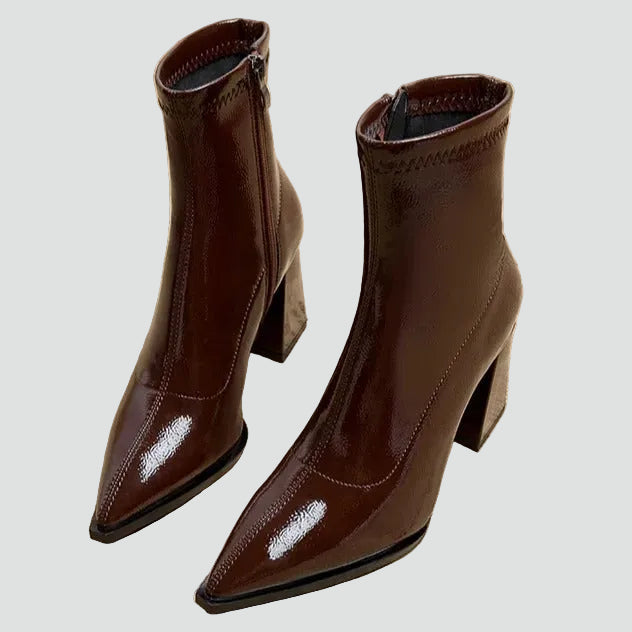 Lucretia - Women's Ankle Boots with Pointed Toe - photo 7