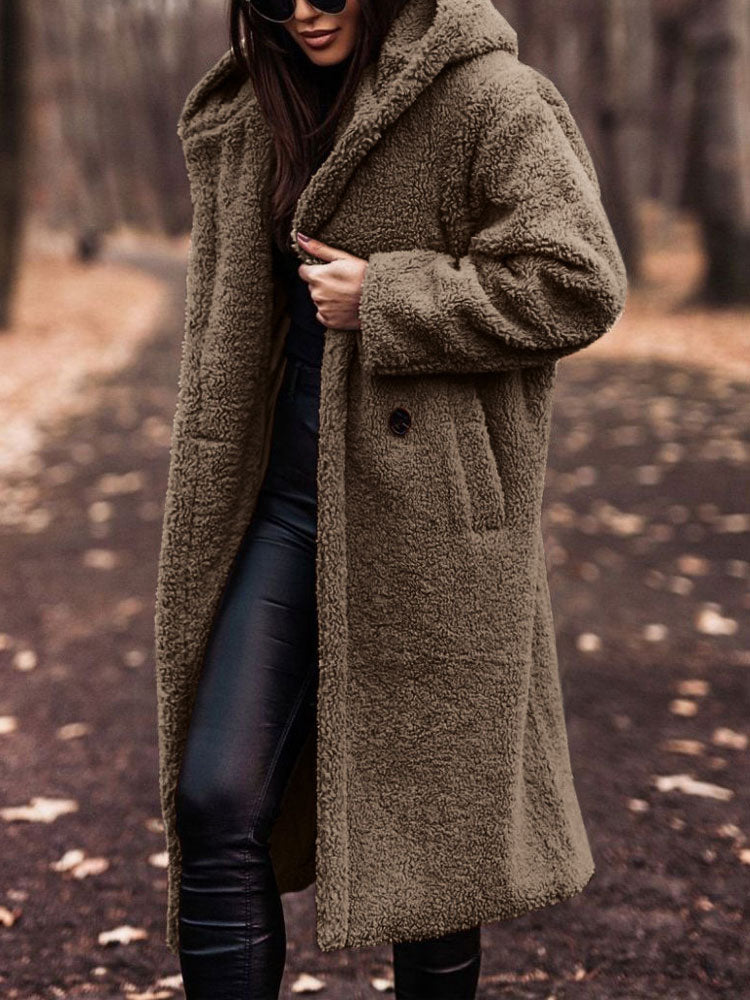 Rosemary - Women's Relaxed Coat with a Fleece Lining - photo 10