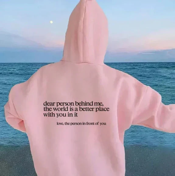 Sheila - Women's Oversized Hoodie with Back Print - photo 10