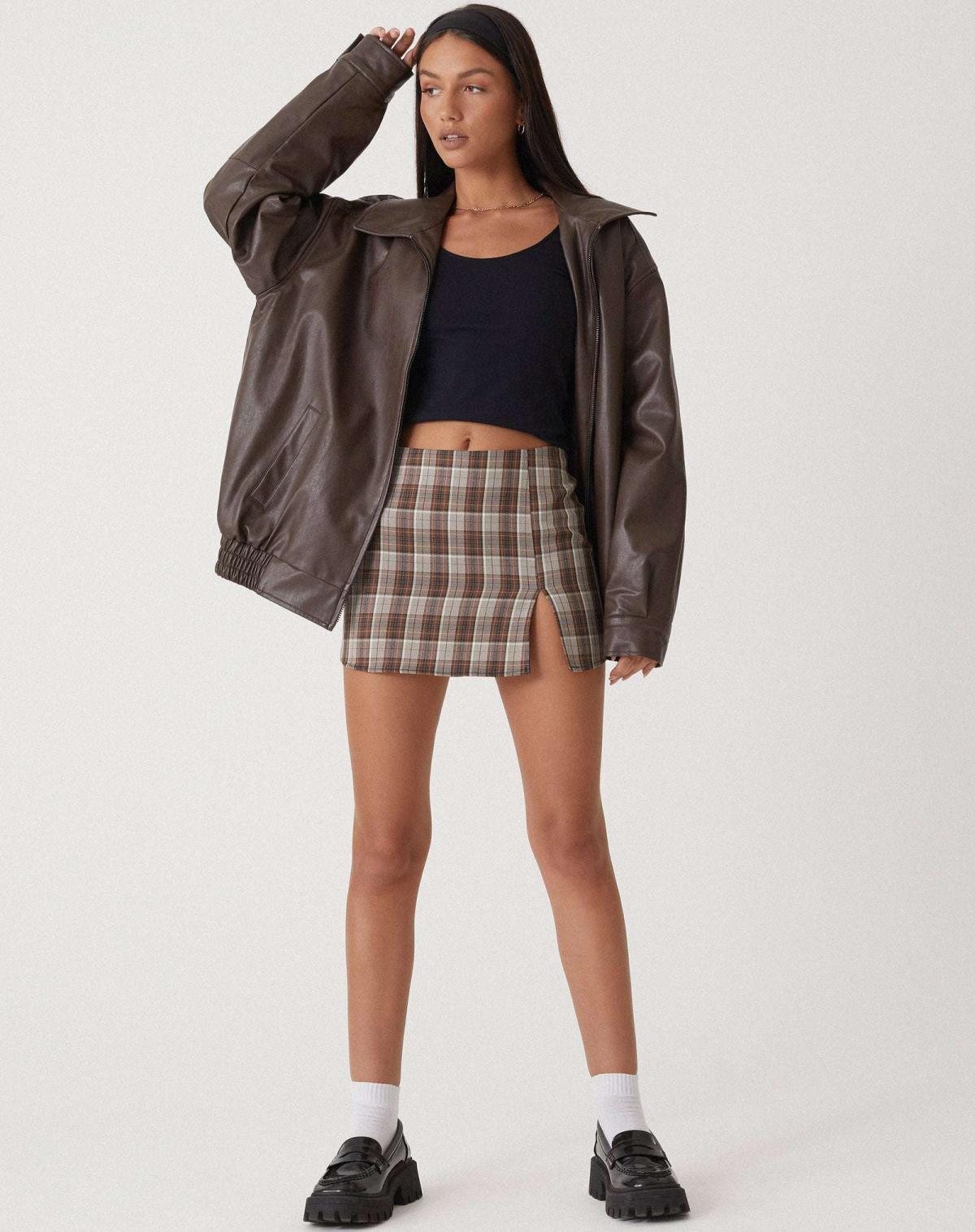 Robin - Women's Oversized Vintage Bomber Jacket - photo 3