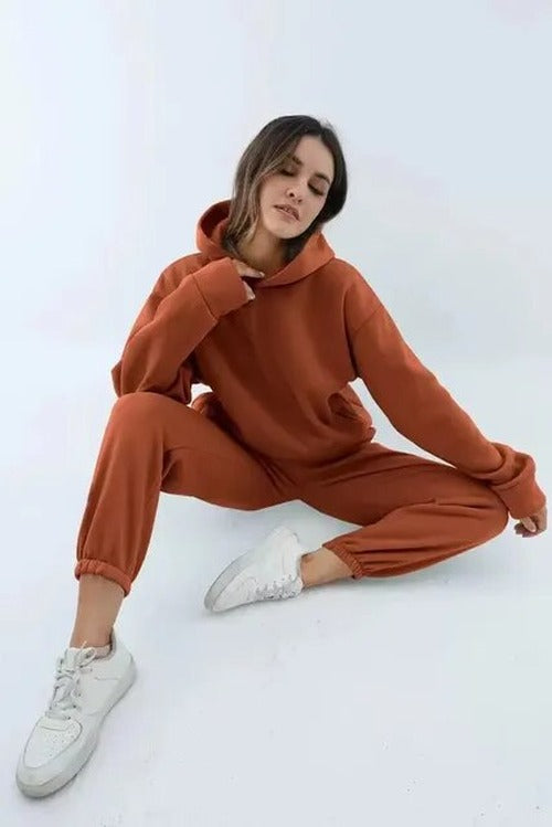 Women's Oversized Hoodie and Jogger Set - photo 12