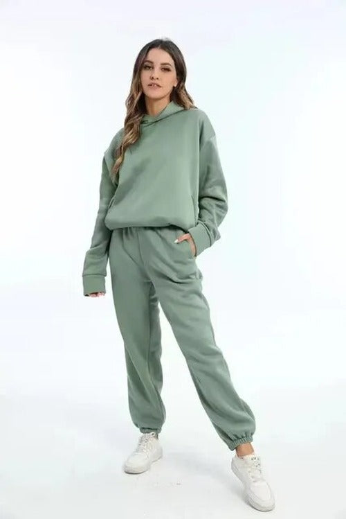 Women's Oversized Hoodie and Jogger Set - photo 6