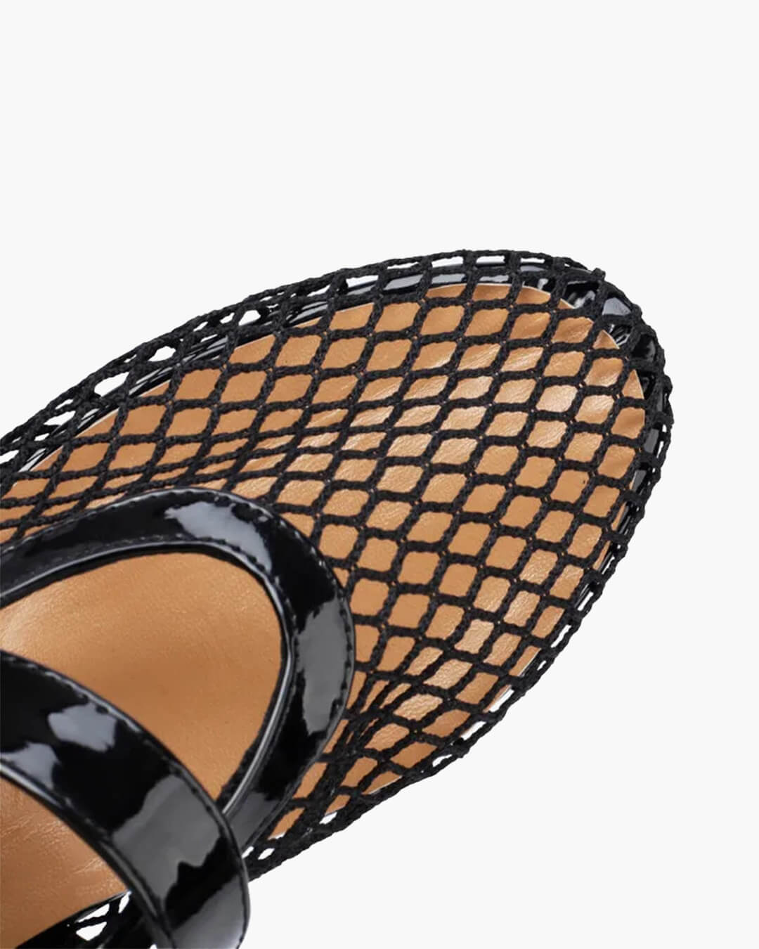 Lena - Women's Wide Toe Box Mesh Ballet Flats - photo 13